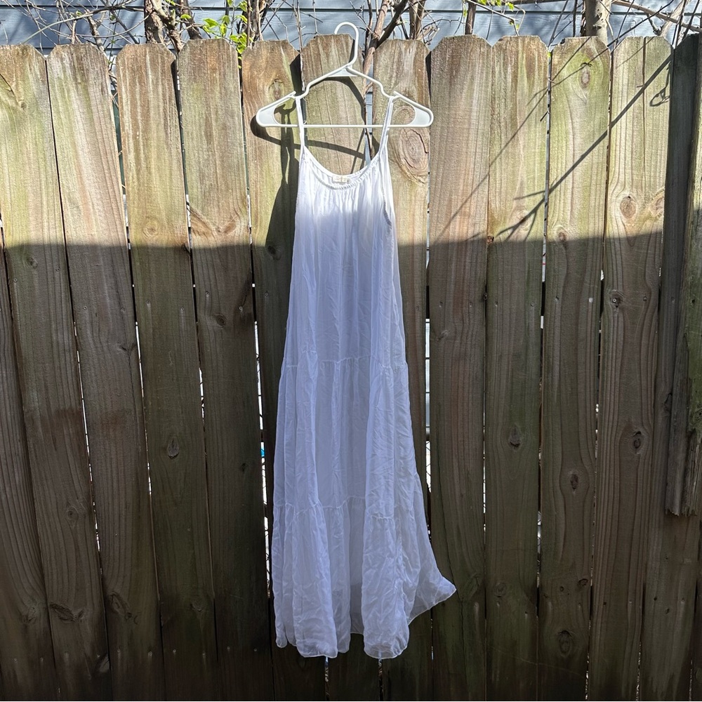 White Maxi Sundress